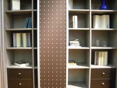 Bibliothèque Porte coulissante