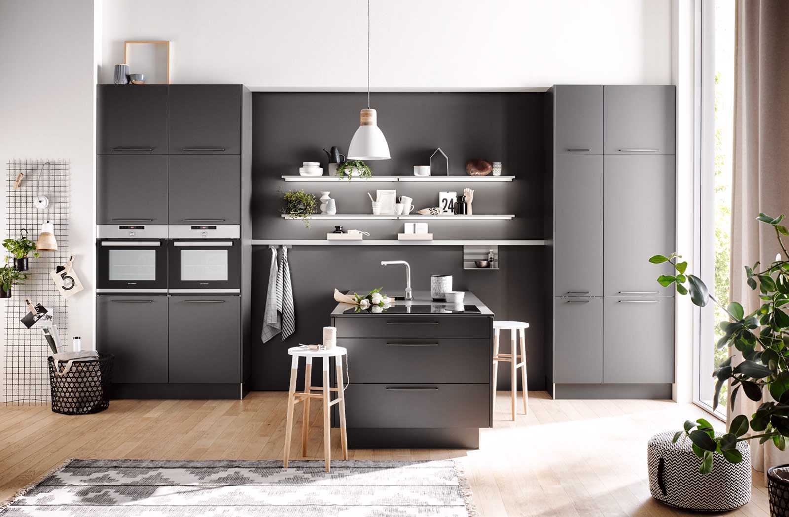 Cuisine sur mesure Uno - Graphite