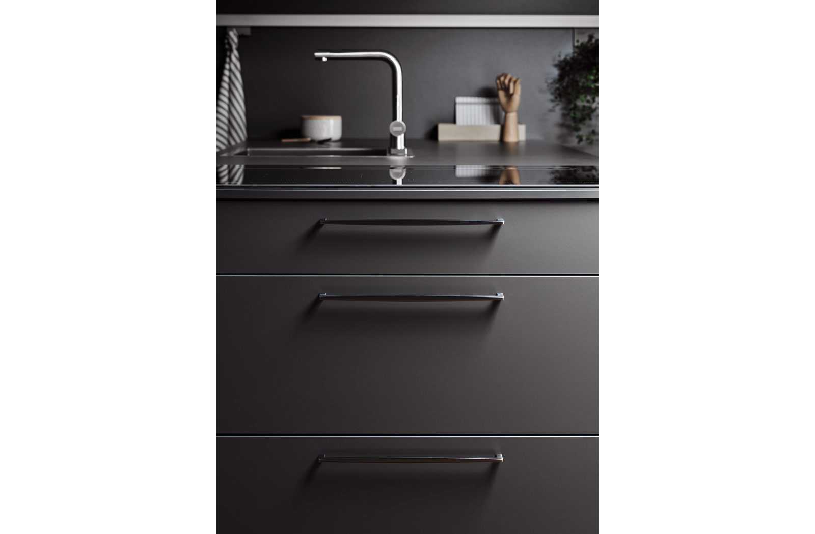 Cuisine sur mesure Uno - Graphite